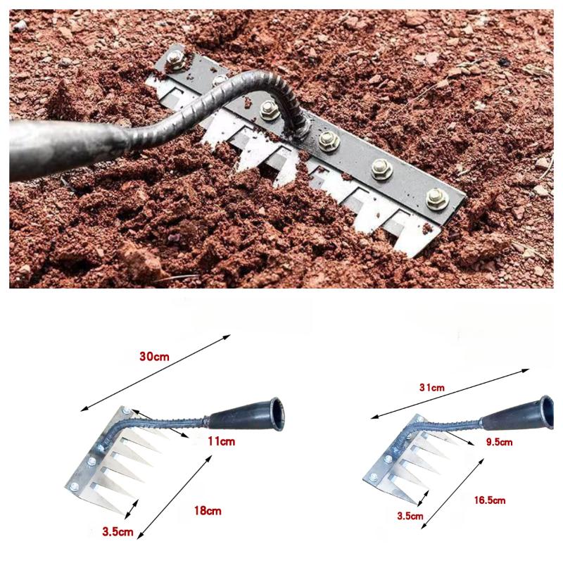 Steel Garden Weeding Rake Mult - đánh giá và giá Gardening Tools And Uses