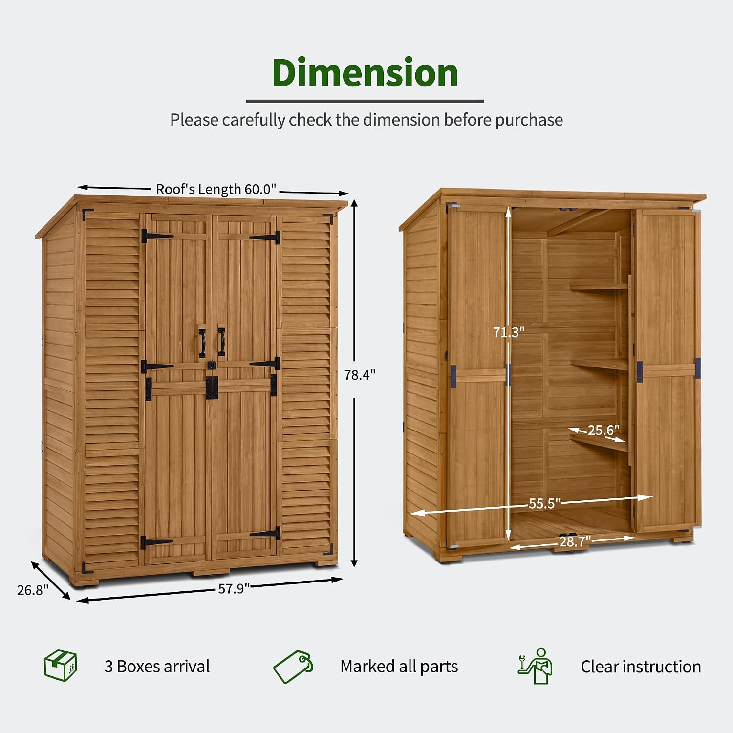 Outdoor Storage Cabinet with S - đánh giá và giá Gardening Tools
