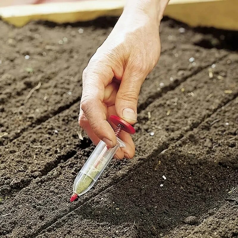Manual Syringe Type Seed Sower - đánh giá và giá Gardening Tools And Uses