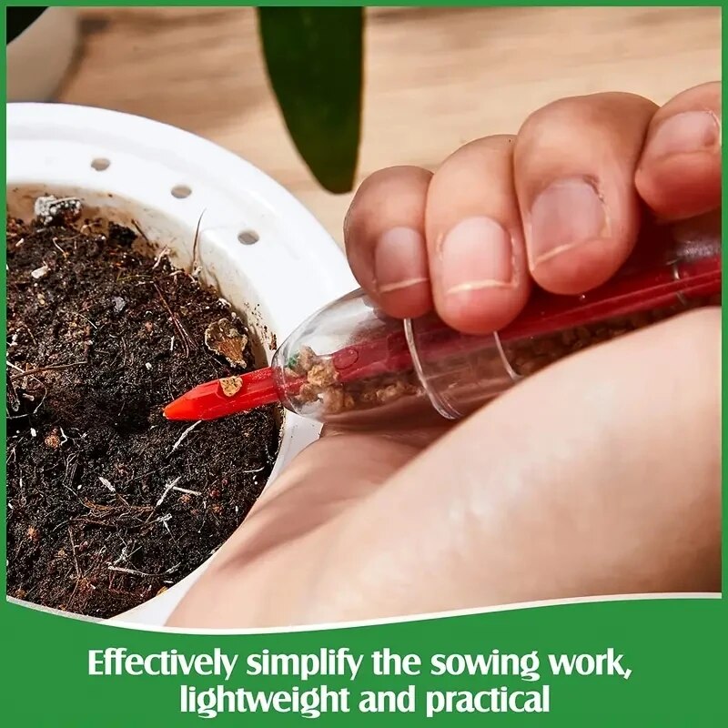 Manual Syringe Type Seed Sower - đánh giá và giá Gardening Tools And Uses