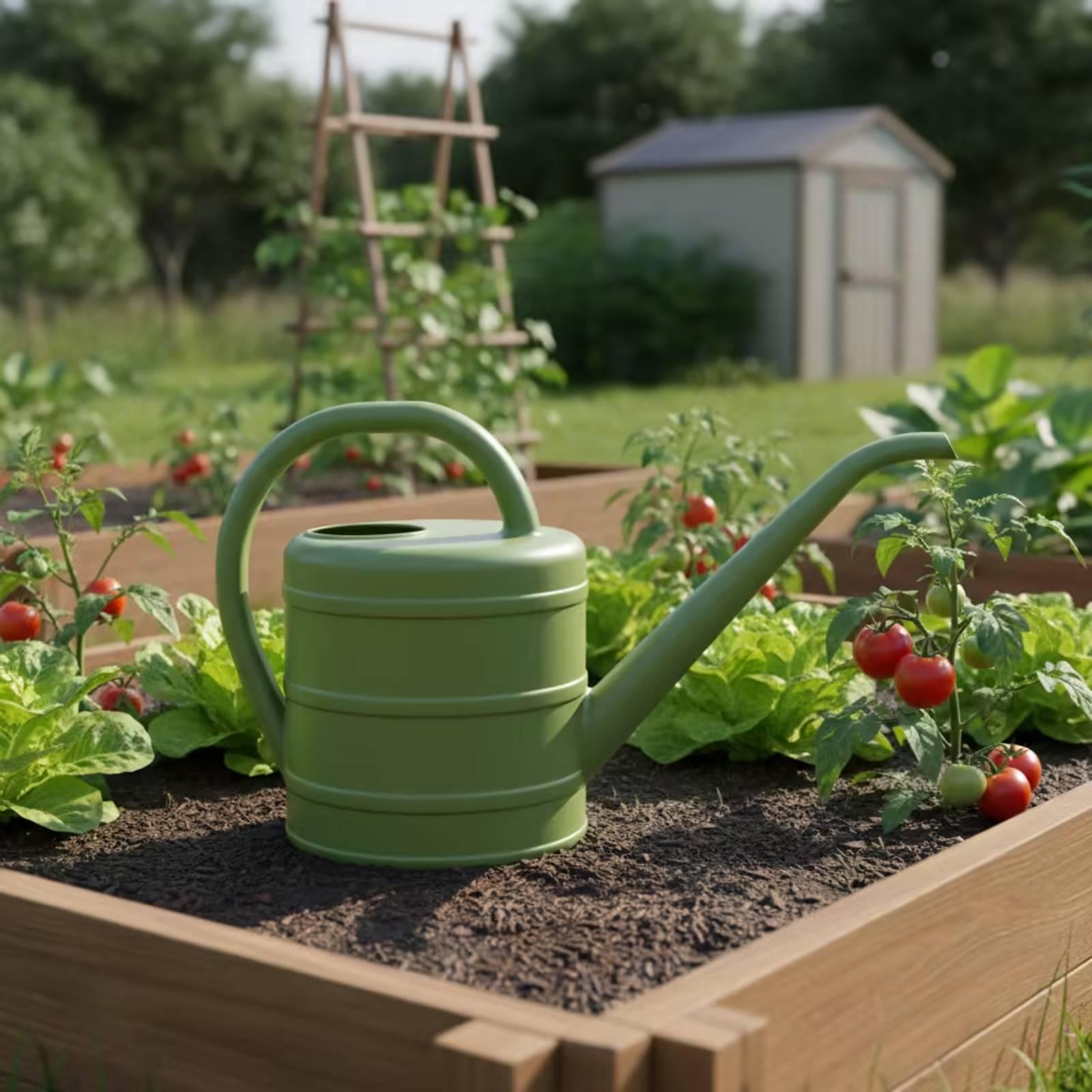 Watering Can with Long Spout E - đánh giá và giá Gardening Tools Watering Can