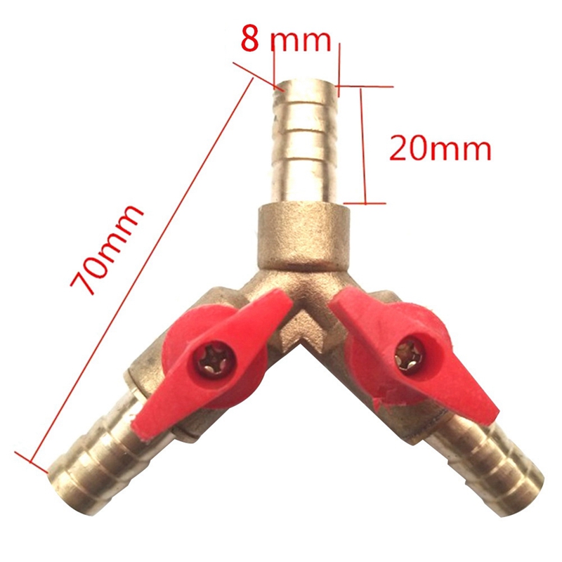 4Pcs 3 Way Shut Off Ball Valve - đánh giá và giá Gardening Tools